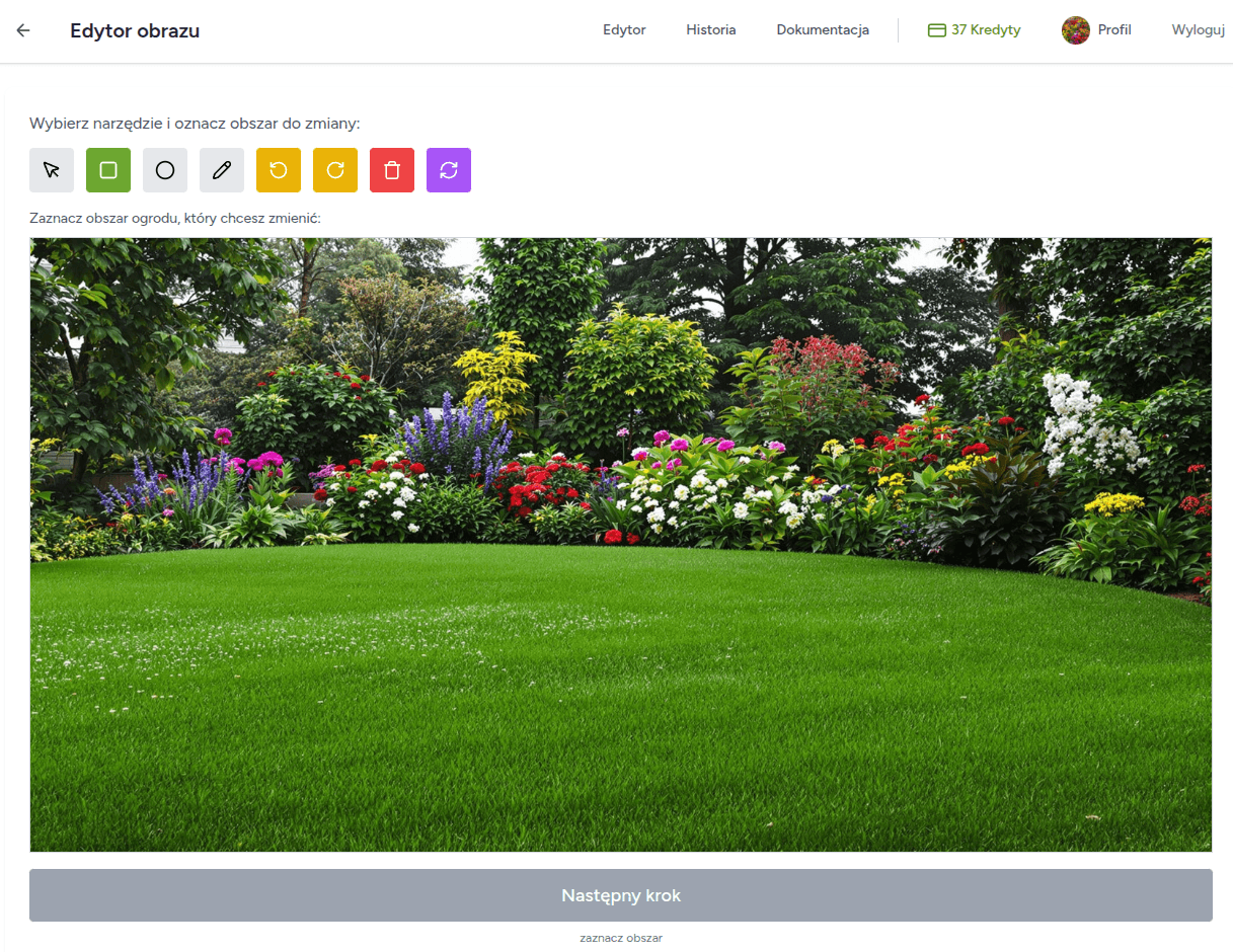 Jak zmienić orientację zdjęcia w Ogrovision (Ogród AI)?
