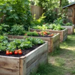 Podniesione grządki warzywne: zalety w miejskim ogrodnictwie
