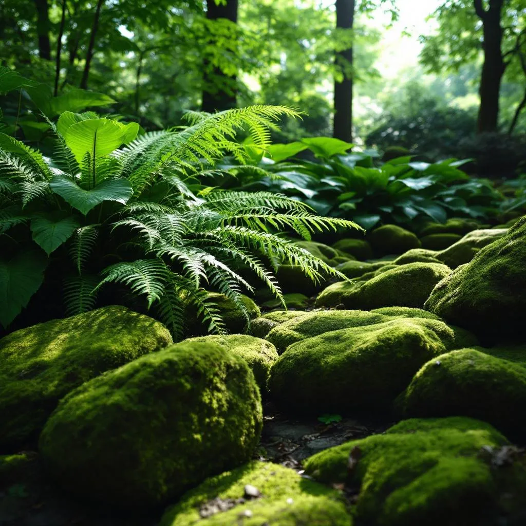 Jak urządzić cienisty ogród z funkiami i paprociami