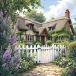 Ogród wiejski 2025: estetyka i ekologia z lawendą i powojnikami