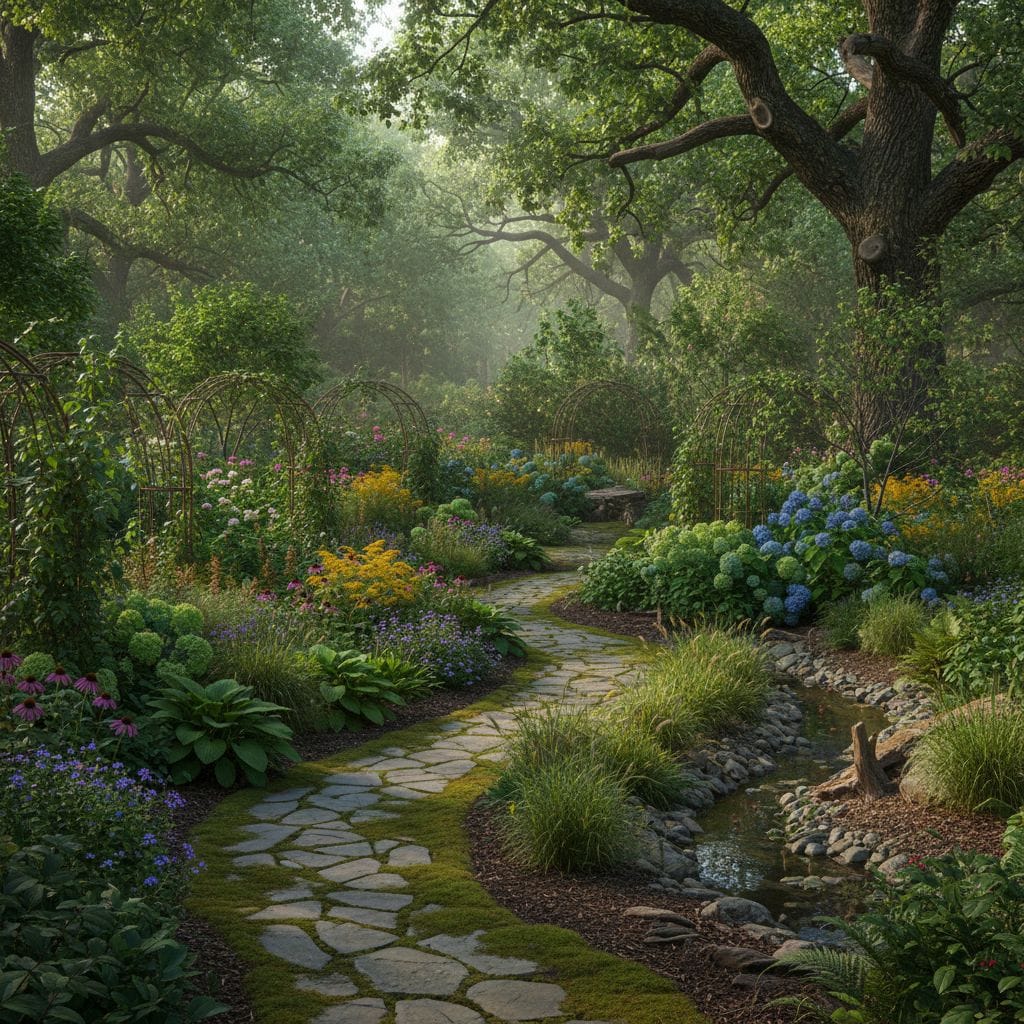 Tworzenie ogrodu przy lesie: jak osiągnąć naturalne przejście