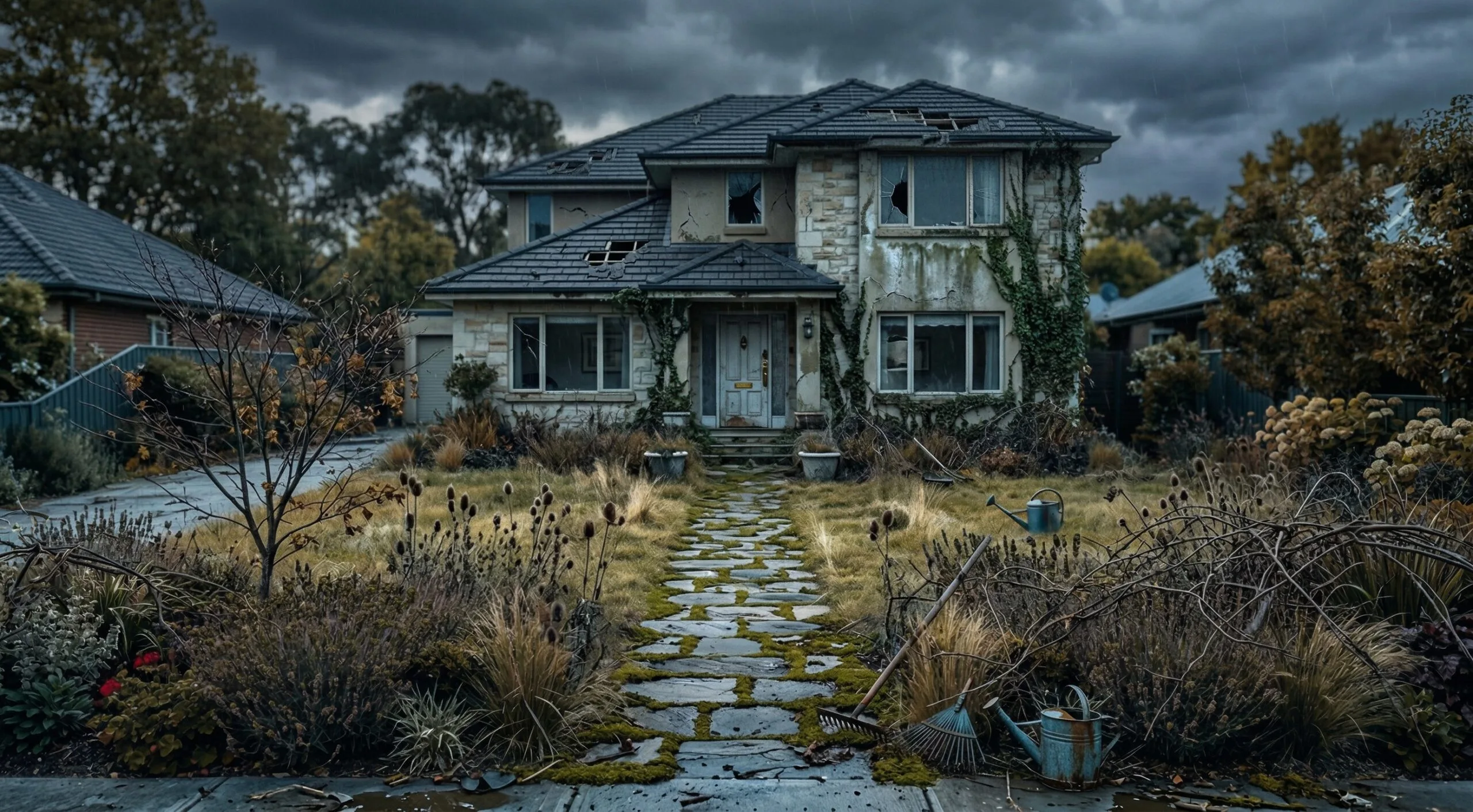 Ogród przed transformacją