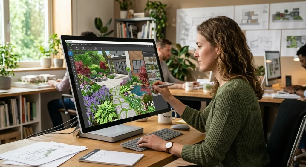 Precyzyjna edycja ogrodu z AI — nowe narzędzie w Ogrovision