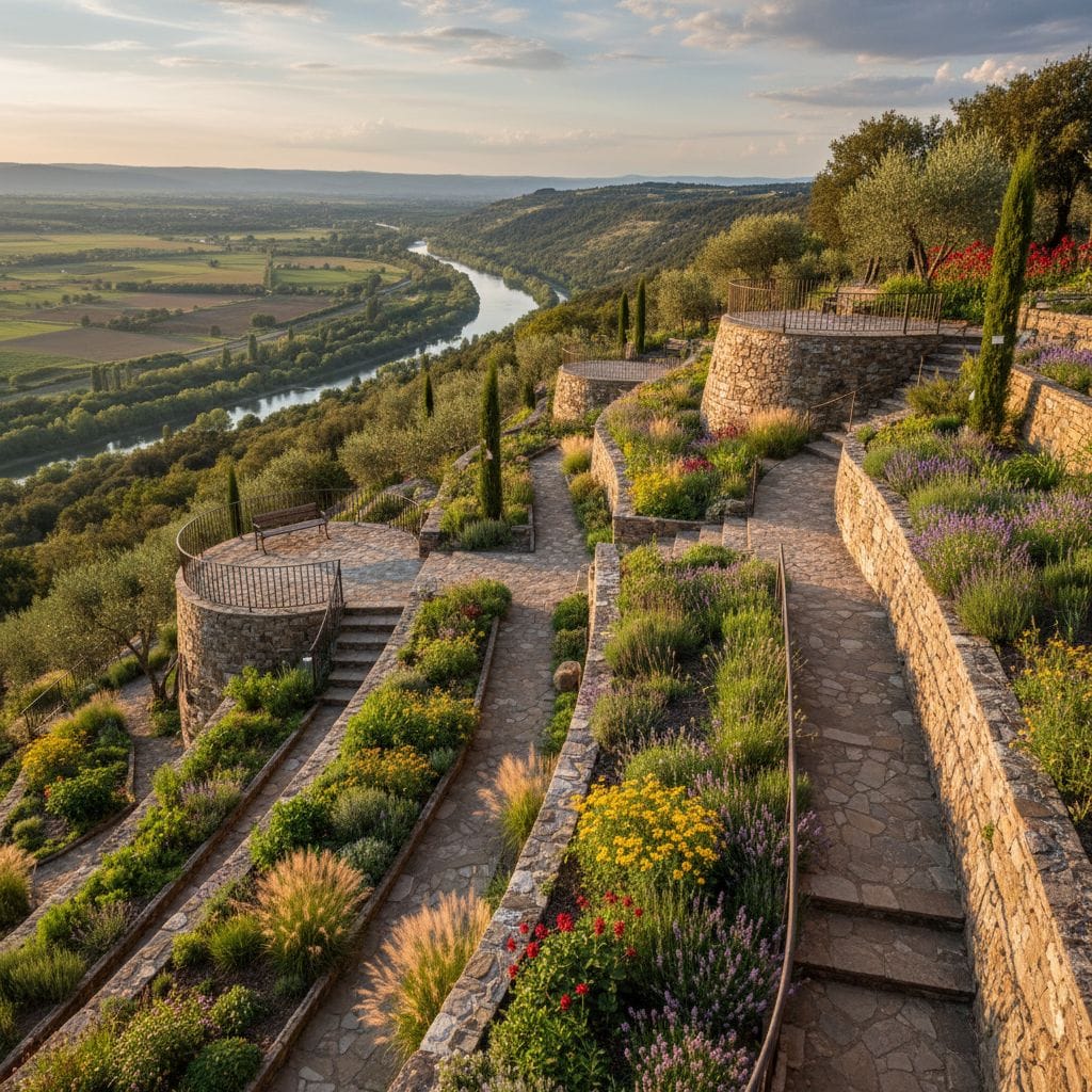 Ogród z widokiem – aranżacja skarpy