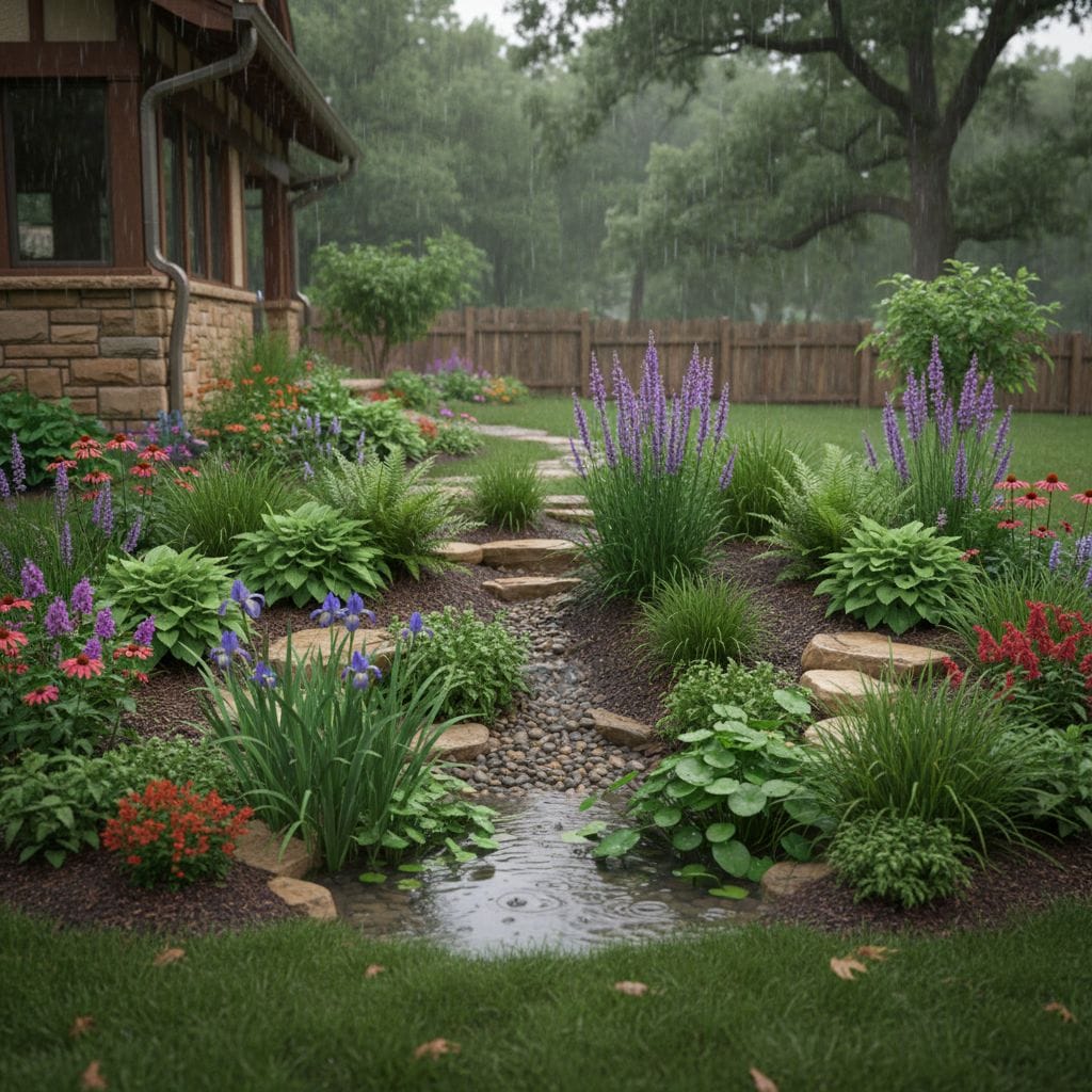 Ogród deszczowy (rain garden)