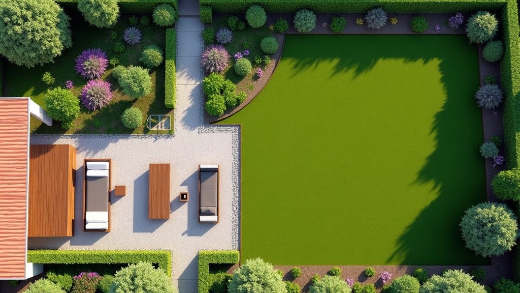 Projekt ogrodu — jak go zrobić krok po kroku (DIY, architekt, AI)